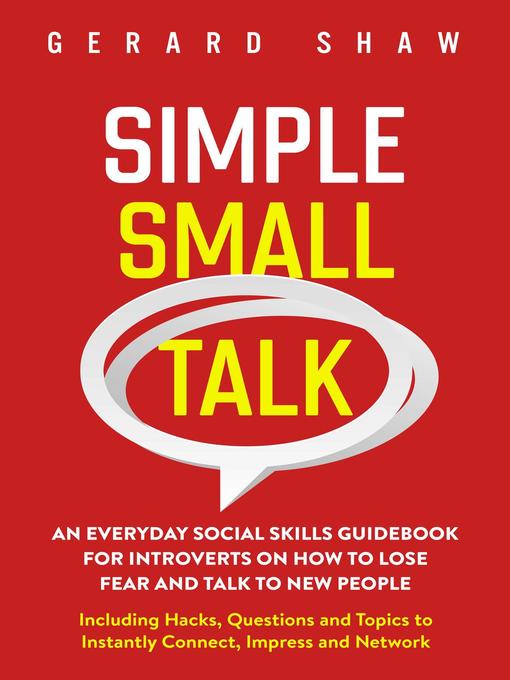 Title details for Simple Small Talk by Gerard Shaw - Available